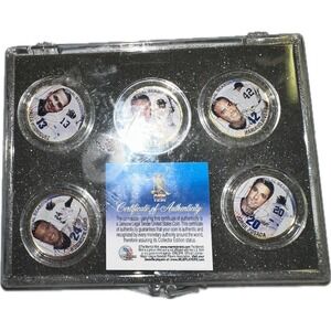 YANKEES MLB FIVE NY Quarters US 5-Coin Set JETER MARIANO POSADA CANO RODRIGUEZ‎